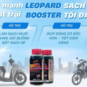 Leopard booter hỗn hợp vệ sinh buồng đốt bảo vệ động cơ